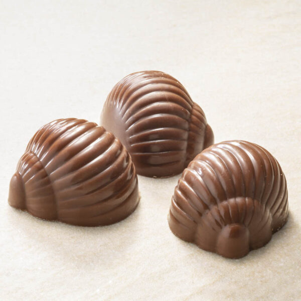 Nougatsnegle flødechokolade